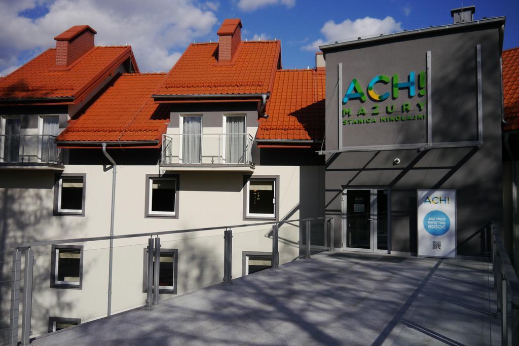 Ach Mazury Bed and Breakfast Mikołajki Exteriör bild