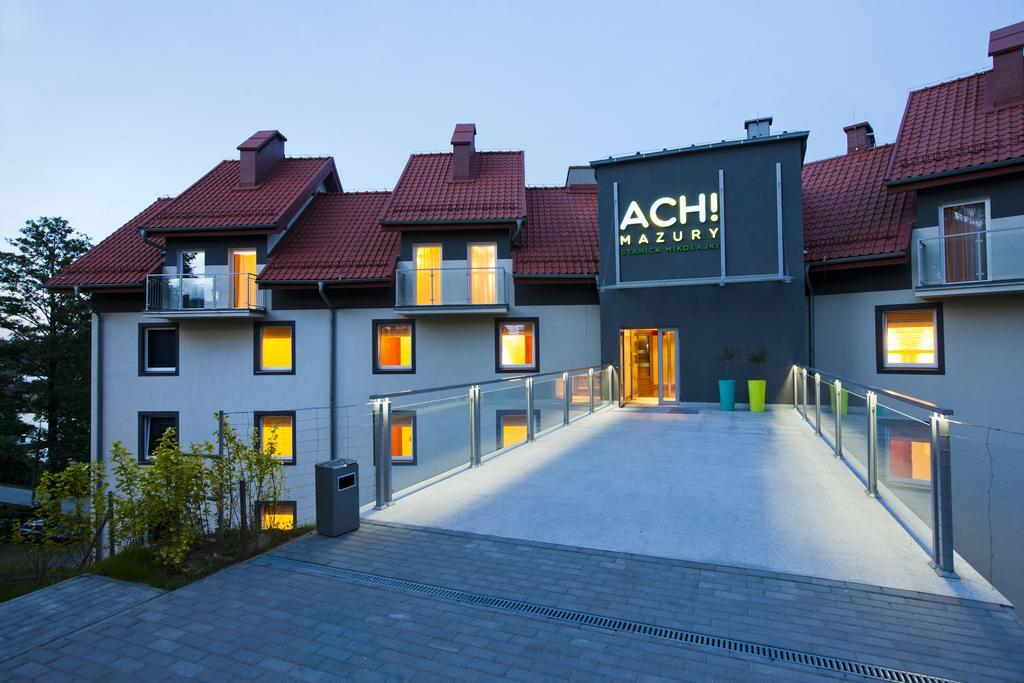 Ach Mazury Bed and Breakfast Mikołajki Exteriör bild